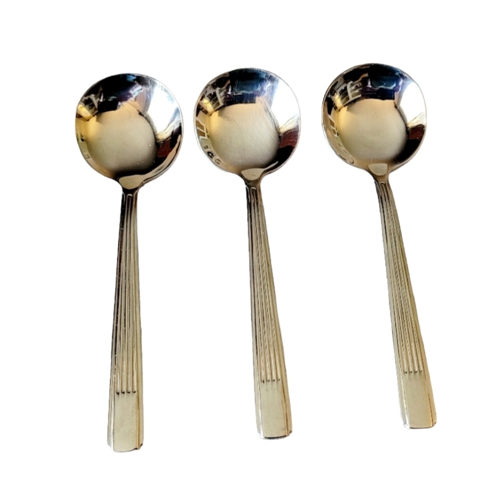 Cortland Estate Set of 3 Soup Spoons